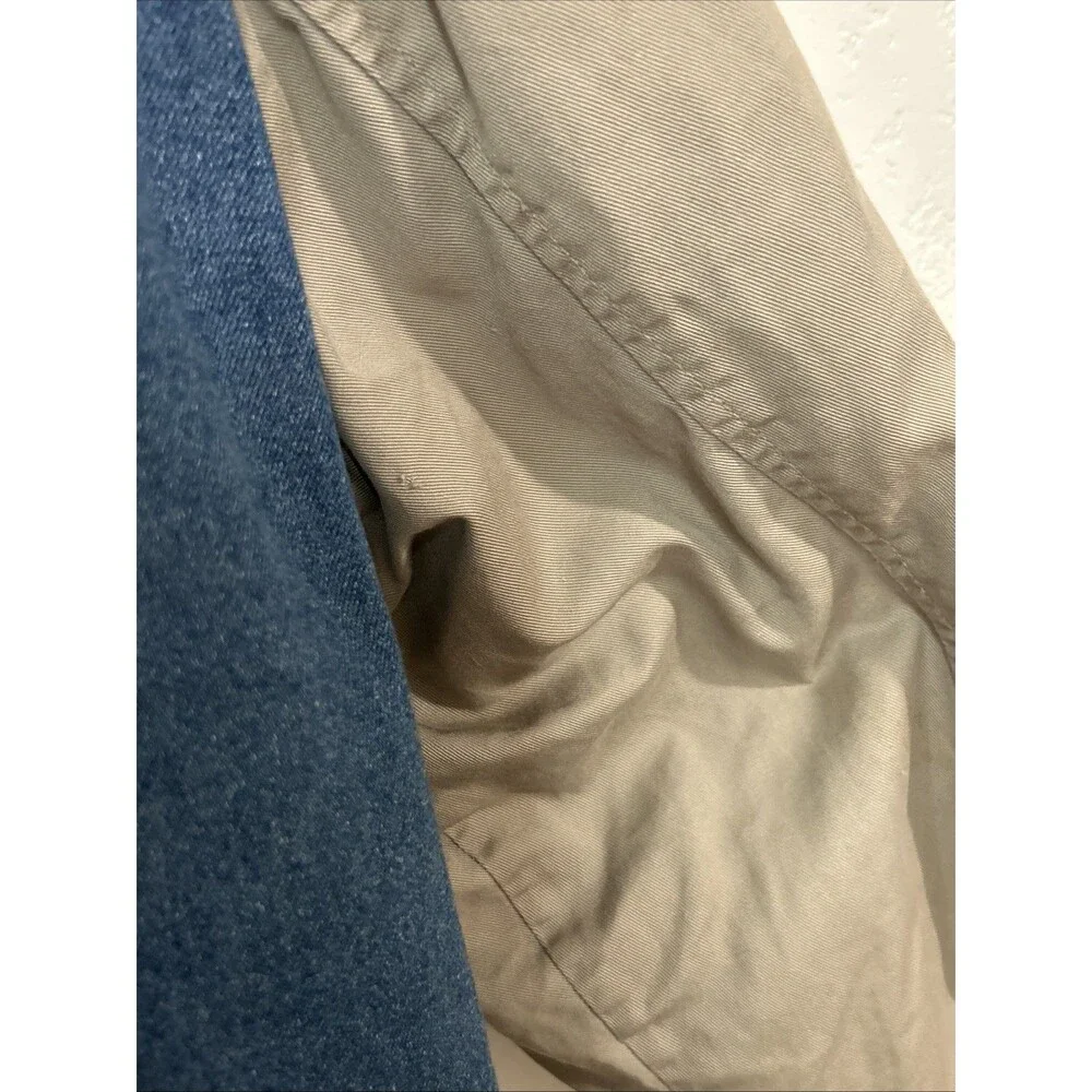 Vintage 90s Canyon Guide Outfitters Wal Mart Varsity Jacket Medium Denim Snap - Picture 8 of 16